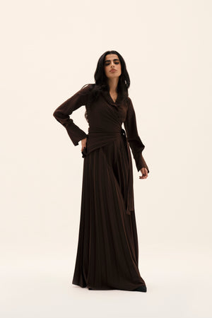 MADISON JUMPSUIT IN BROWN