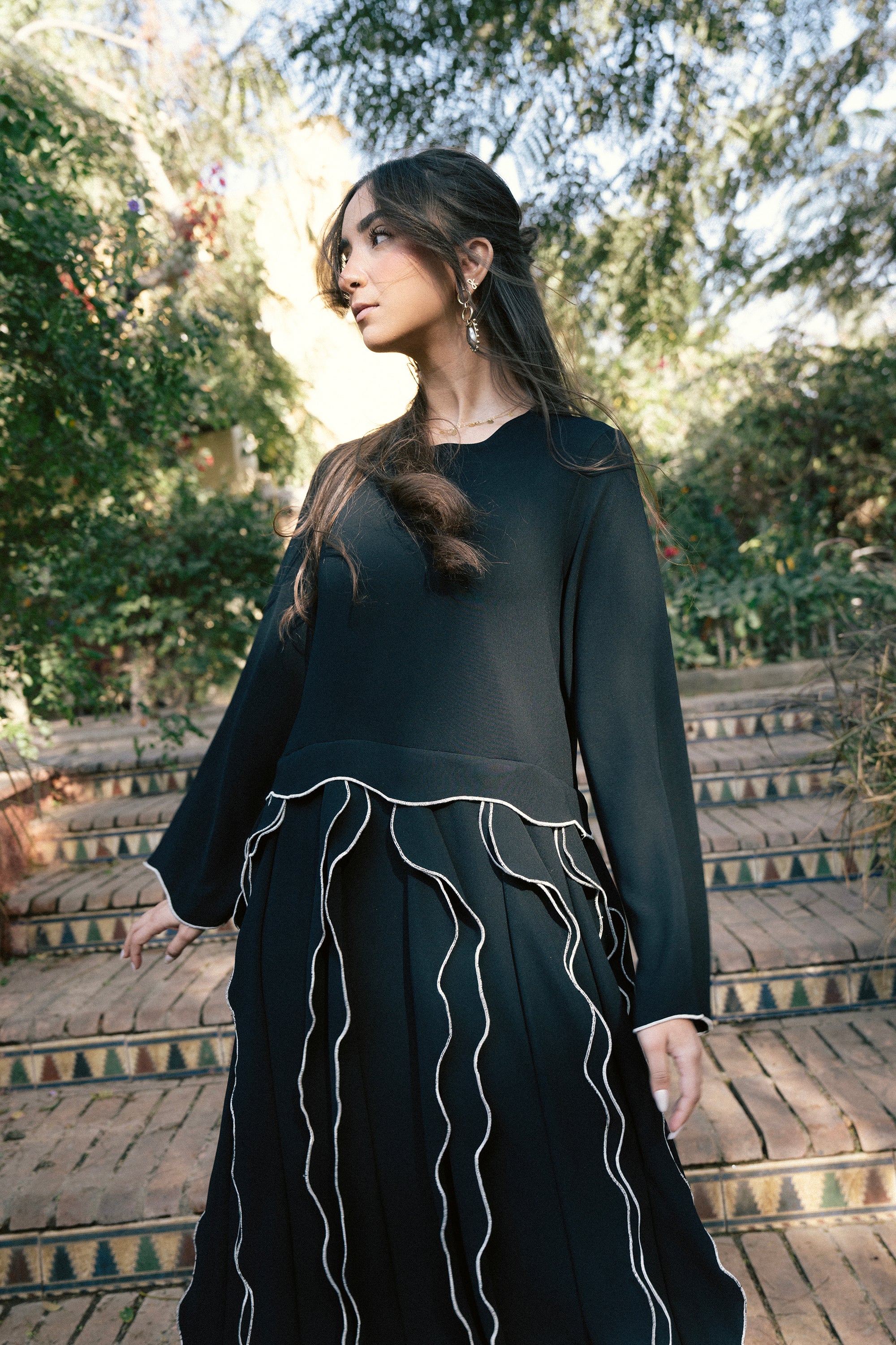 AALIYAH DRESS IN BLACK – Ayouofficial