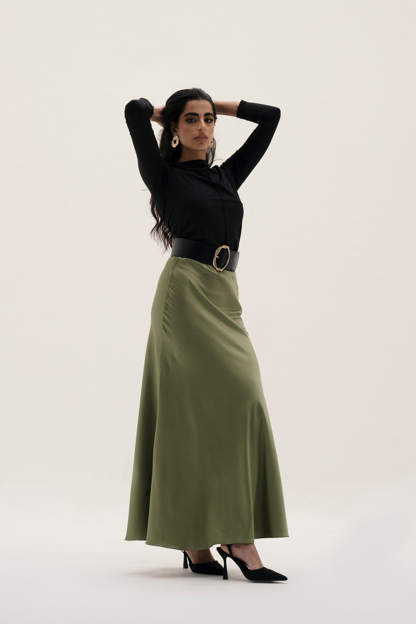 NOYA SKIRT IN PISTAGE