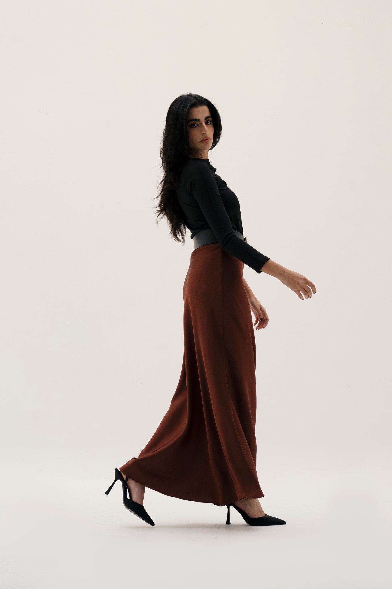 NOYA SKIRT IN BROWN