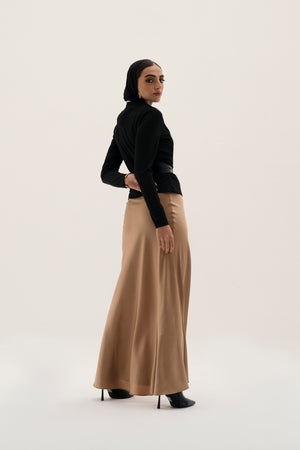 NOYA SKIRT IN GOLD