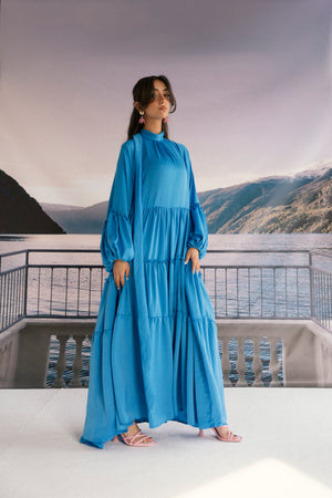 SEKOUN TURQUOISE DRESS