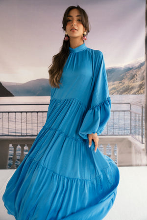 SEKOUN TURQUOISE DRESS