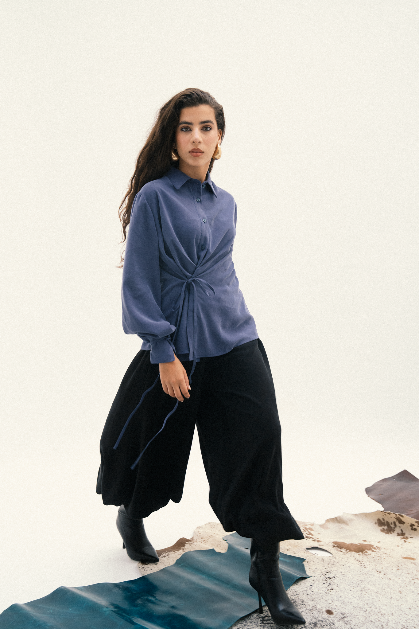 COLLETTE PANTS IN BLACK