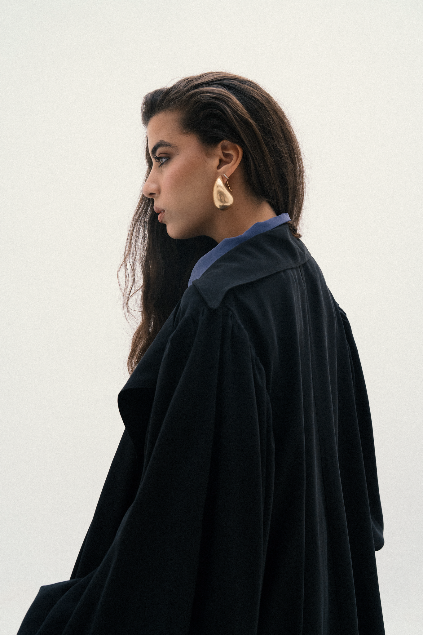 QUELLA COAT IN BLACK