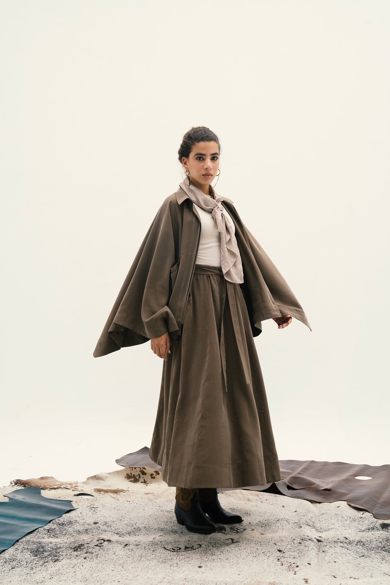 CAPA JACKET IN OLIVE