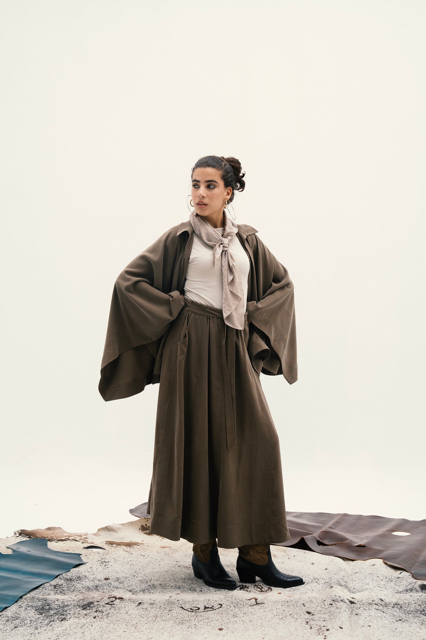 CAPA JACKET IN OLIVE