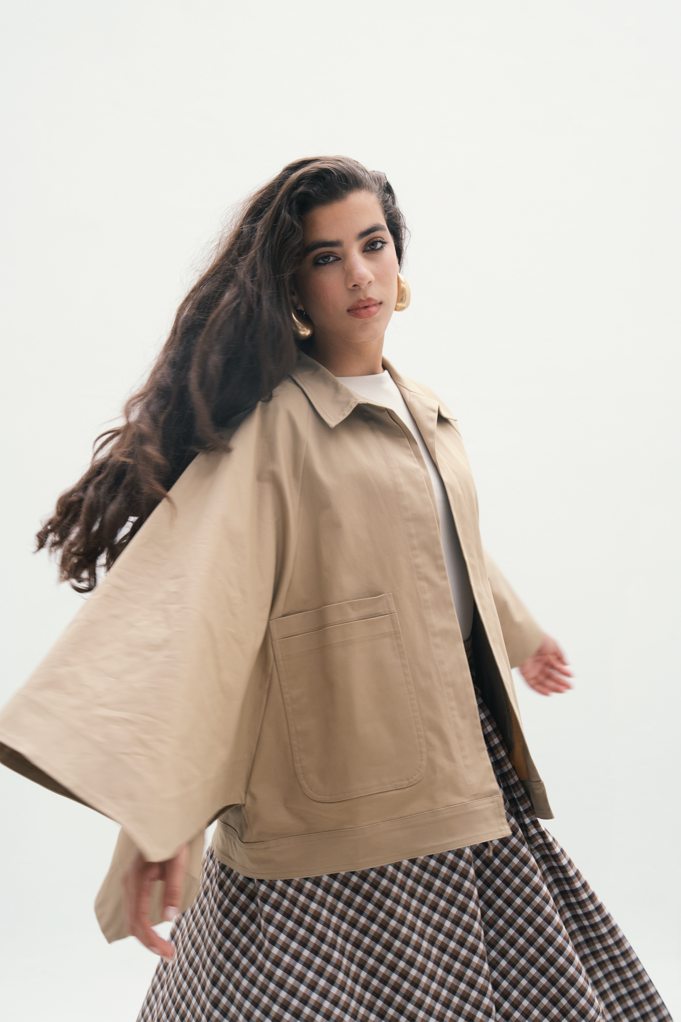 CAPA JACKET IN BEIGE