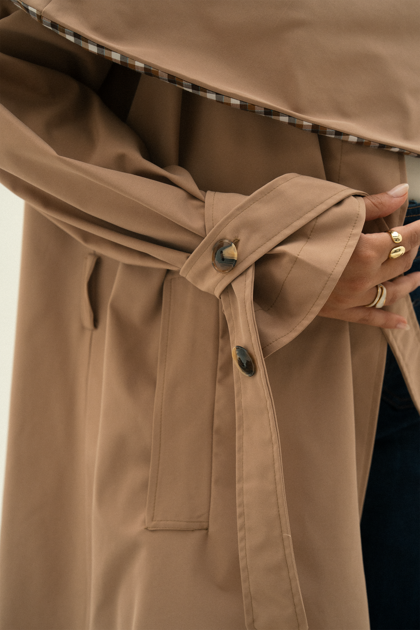 JACE COAT IN CAMEL