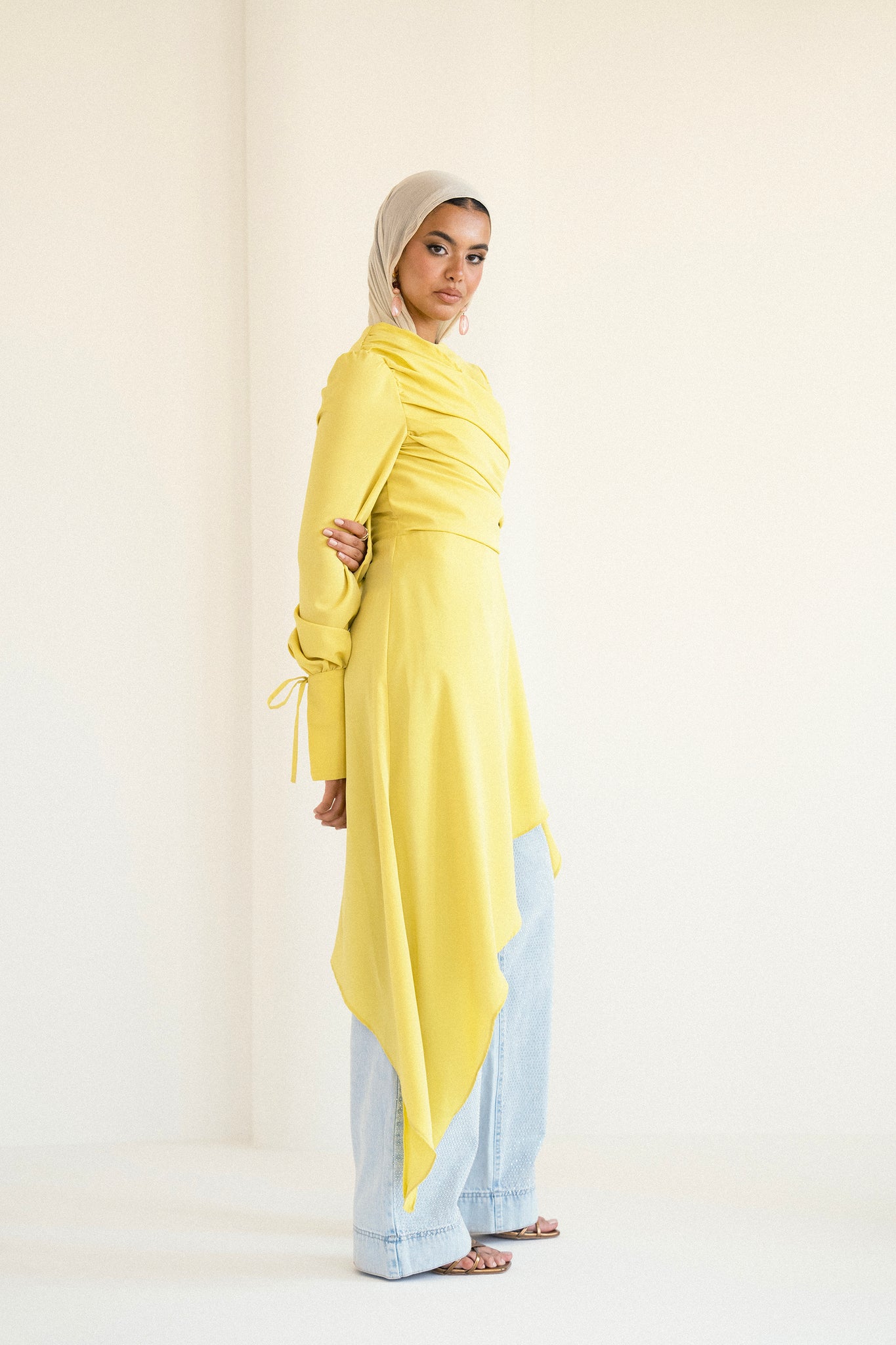 KYMA TOP IN LIME