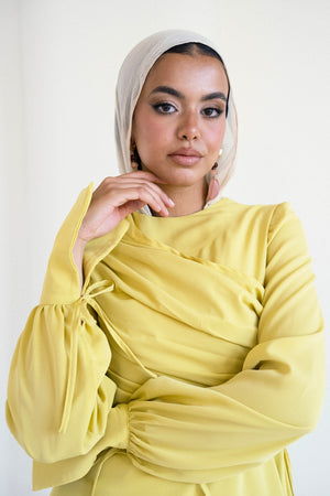 KYMA TOP IN LIME
