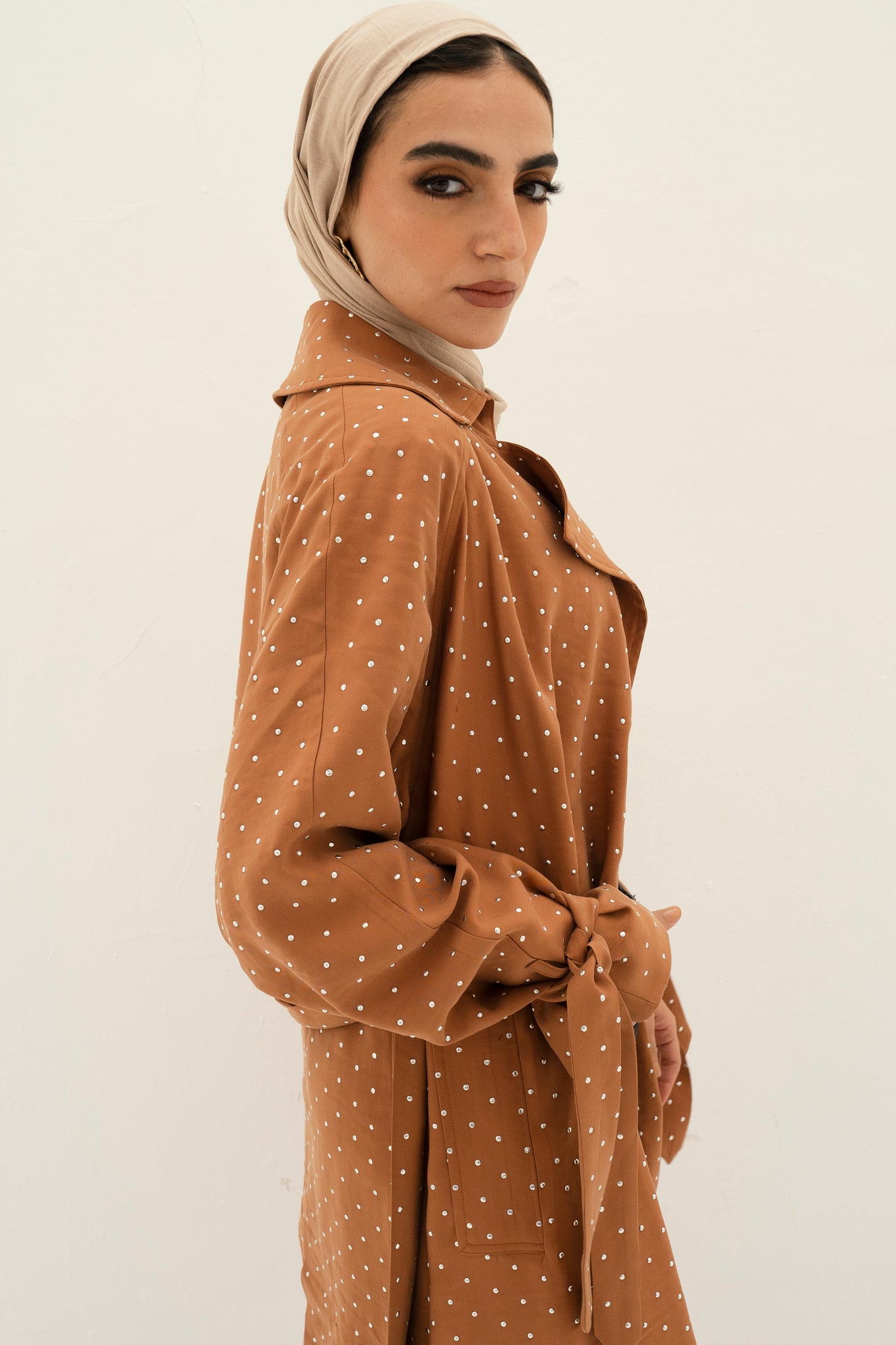 KAY COAT IN CAMEL