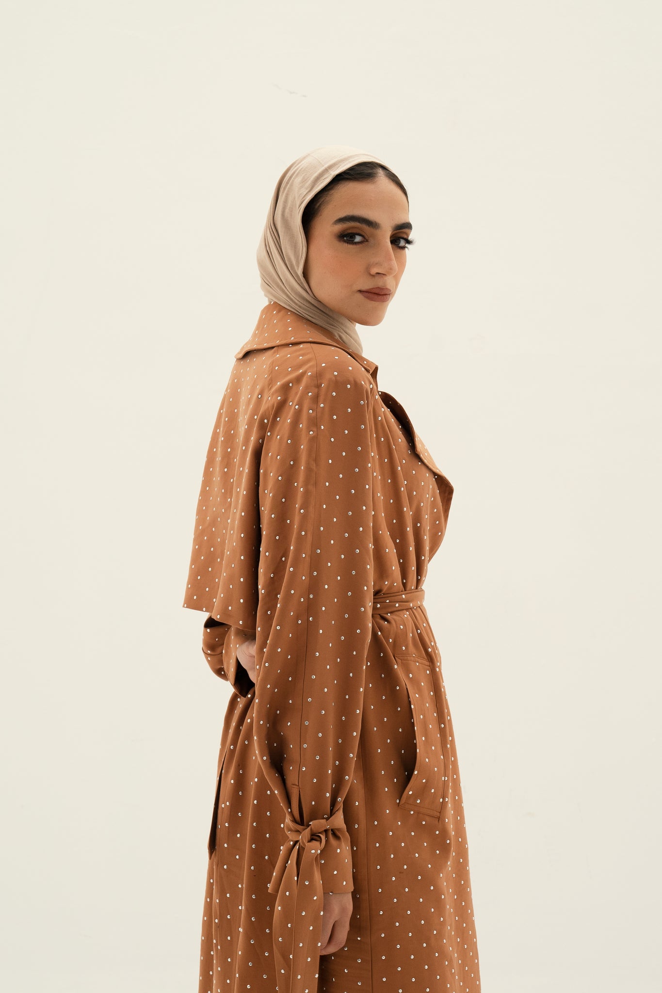 KAY COAT IN CAMEL