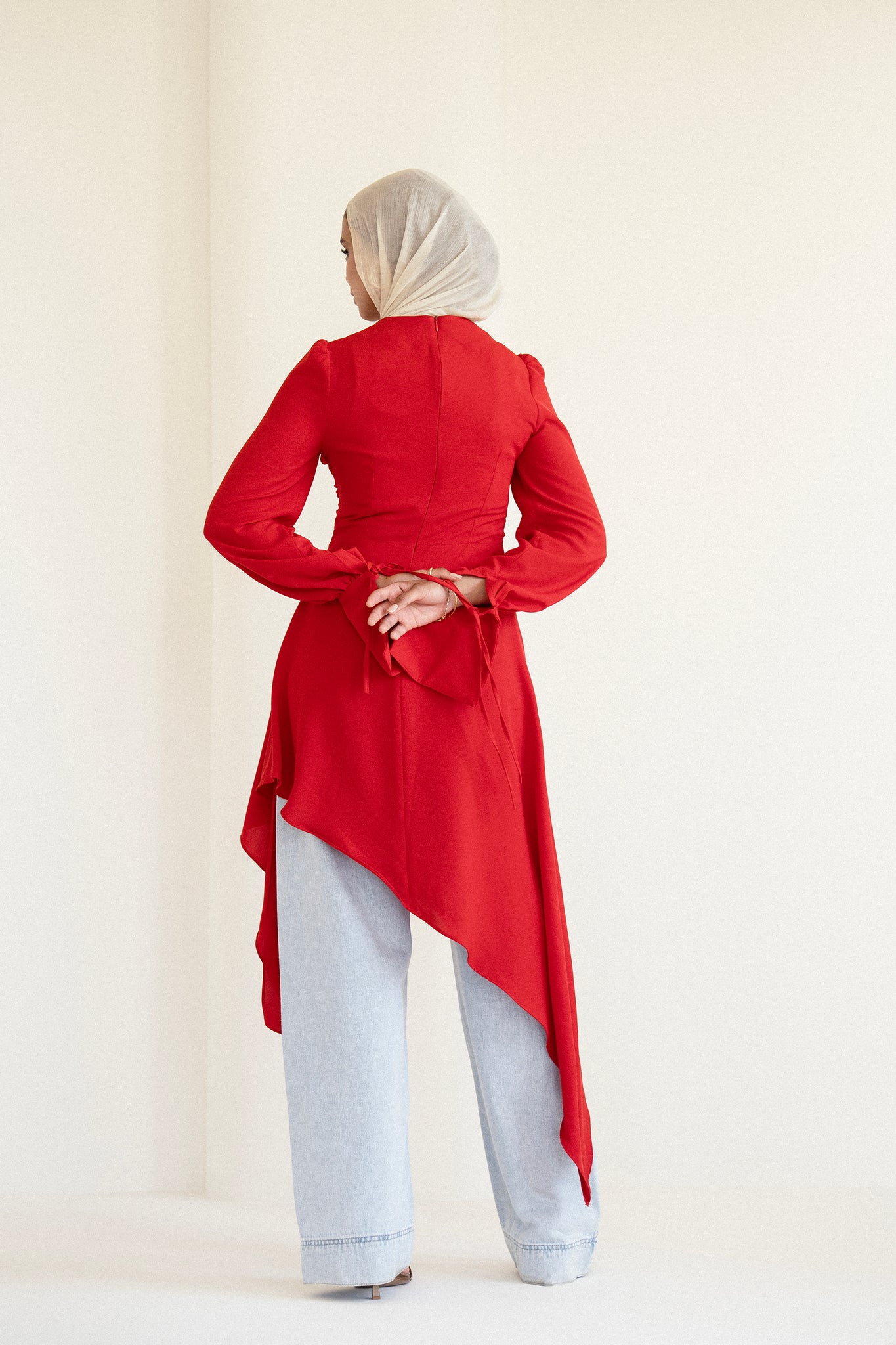 KYMA TOP IN RED