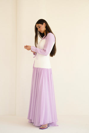 RUE DRESS IN LAVENDER