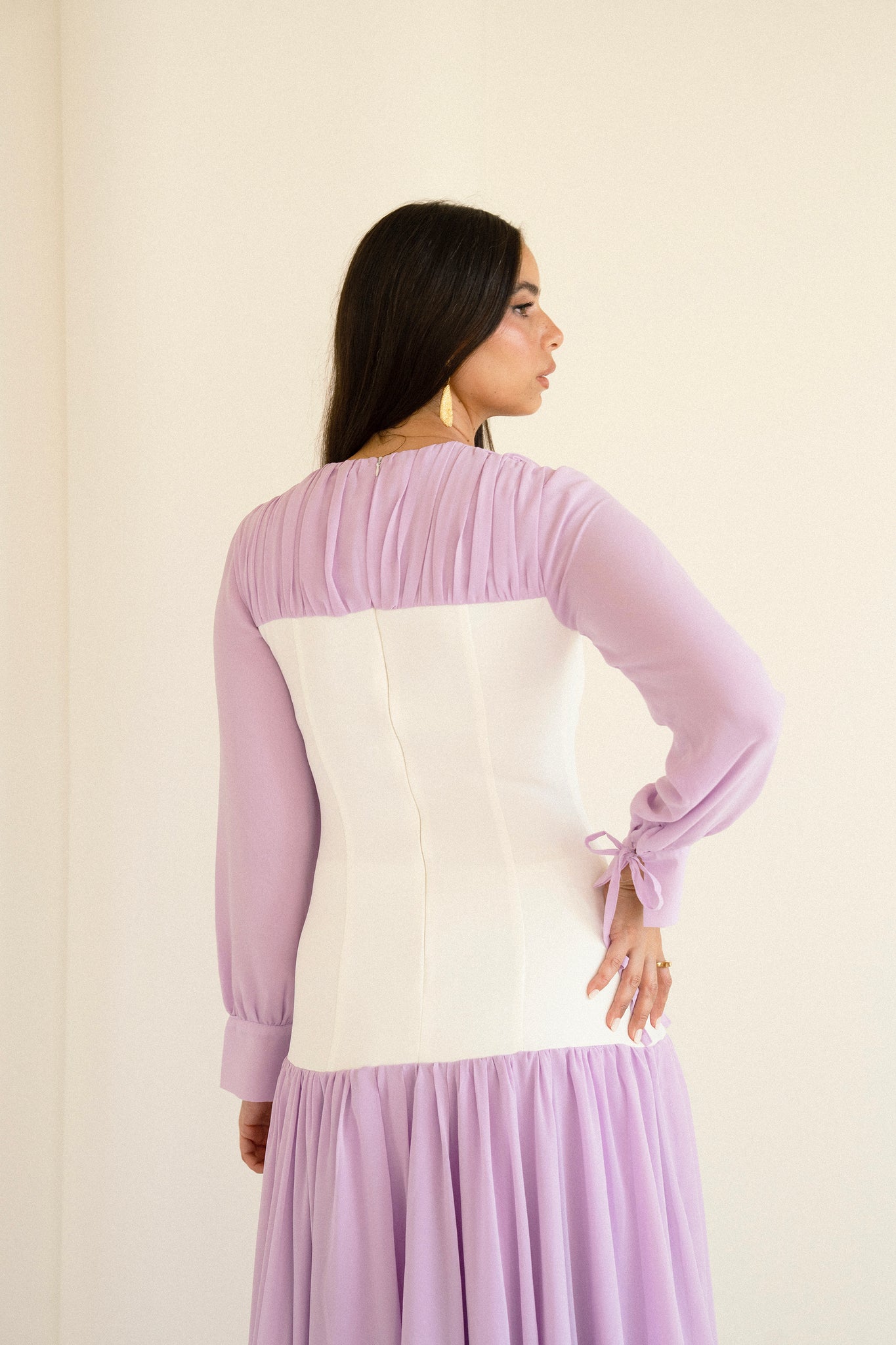 RUE DRESS IN LAVENDER