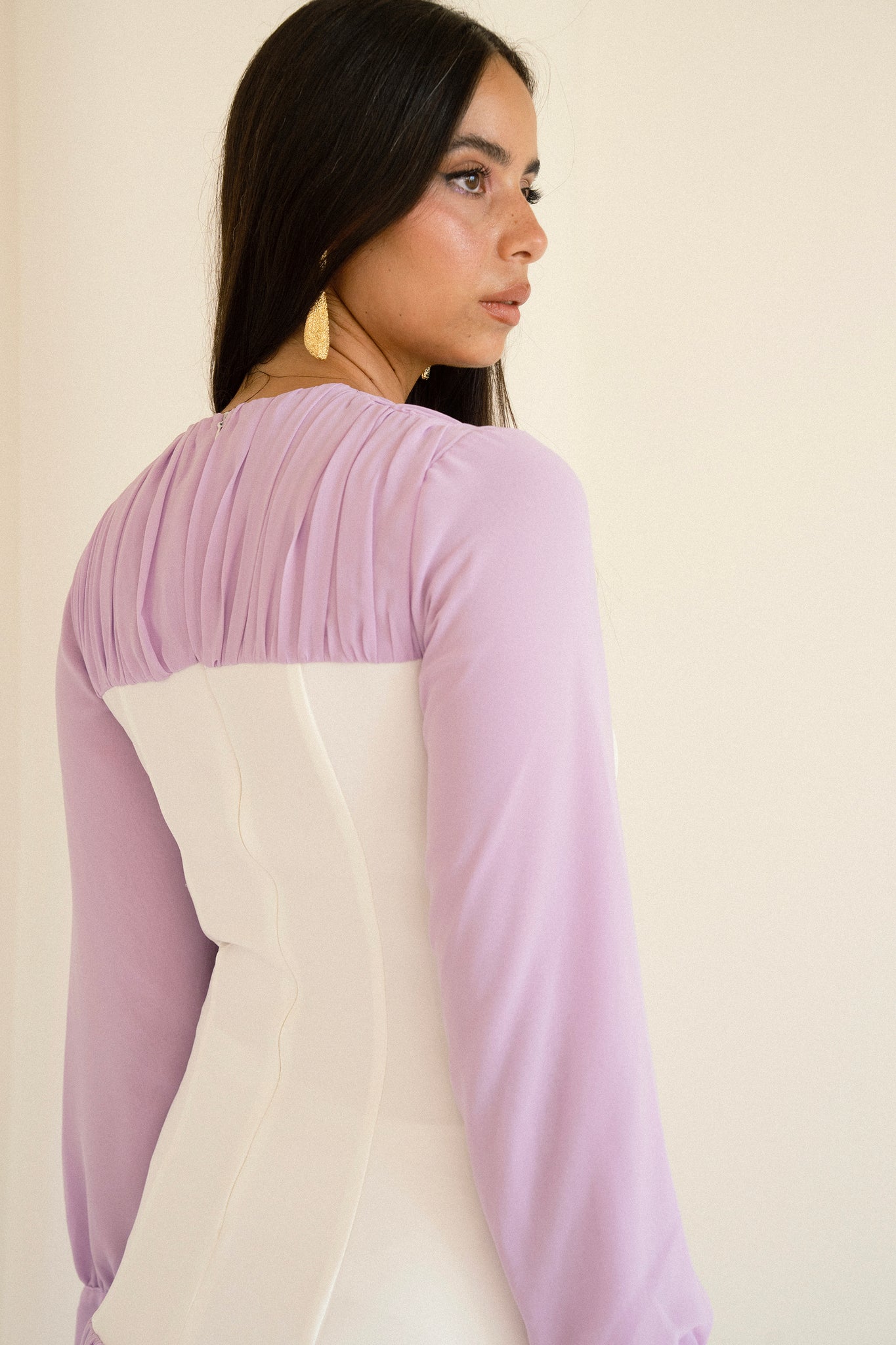 RUE DRESS IN LAVENDER