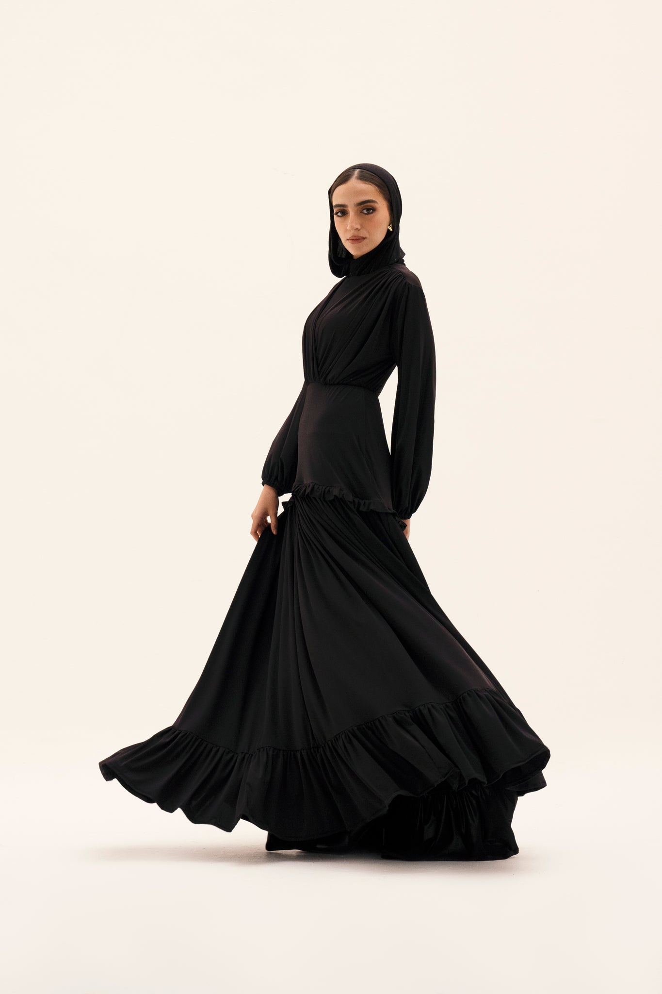 LYRA DRESS IN BLACK