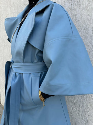 LIZZY COAT IN BLUE