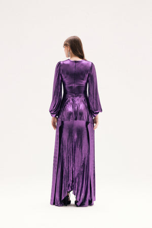 GRAZIA GOWN IN PURPLE