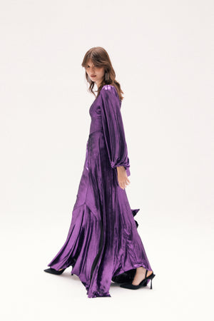 GRAZIA GOWN IN PURPLE