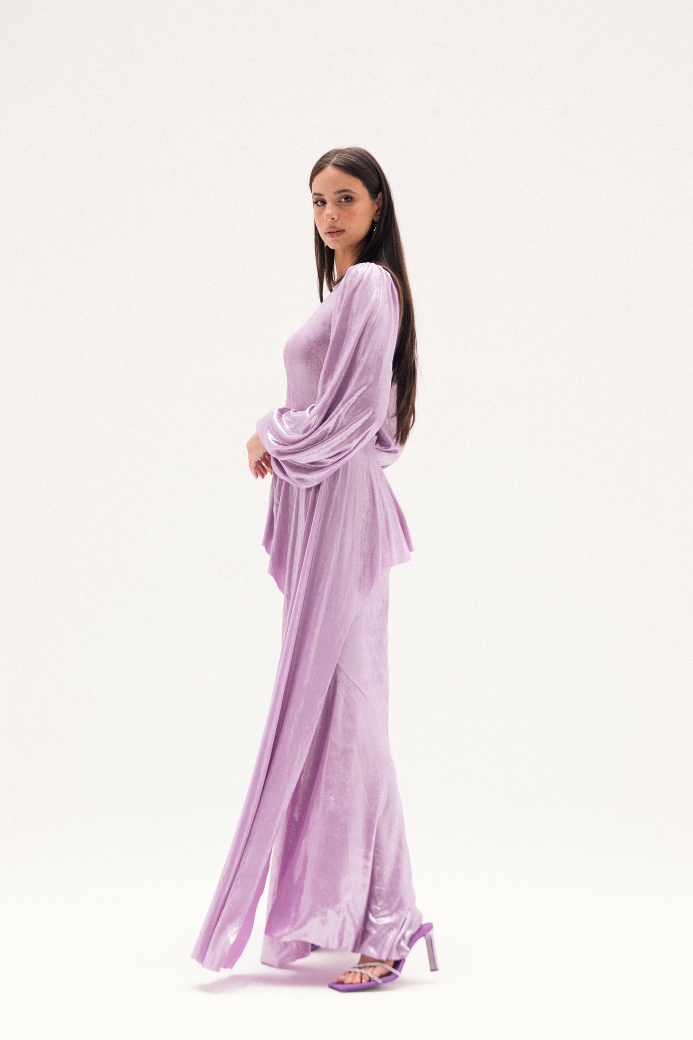 GRAZIA GOWN IN LILAC