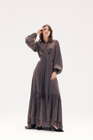 PERLA DRESS IN OXIDE